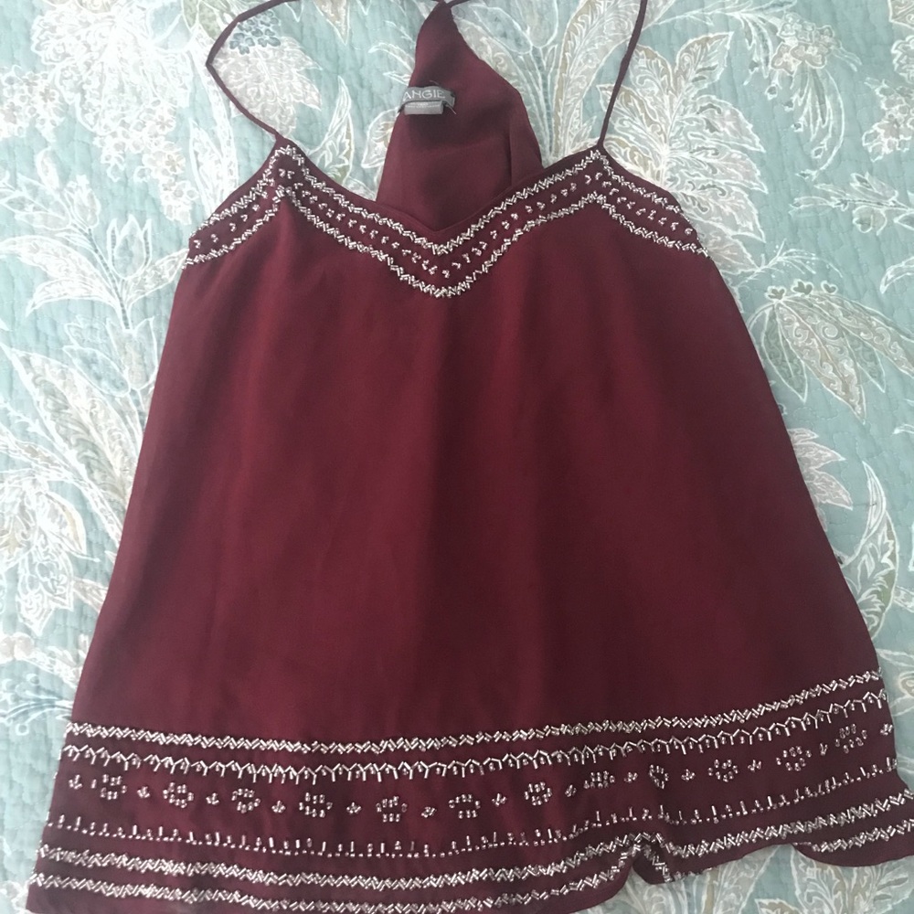 Embellished tank top